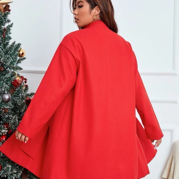 Pretty Red Bow Jacket, Size XL - Picture 4 of 4